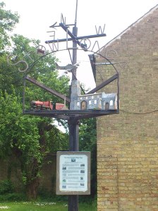 Best village sign: Stow Longa