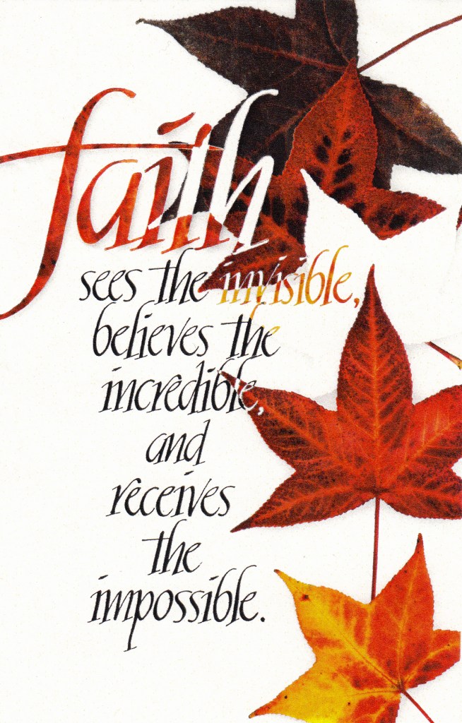 faith believes
